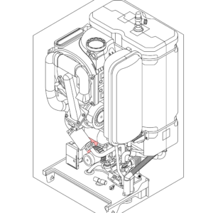 0020173566 - GLOW-WORM - Energy - 35 Store - Pump Body